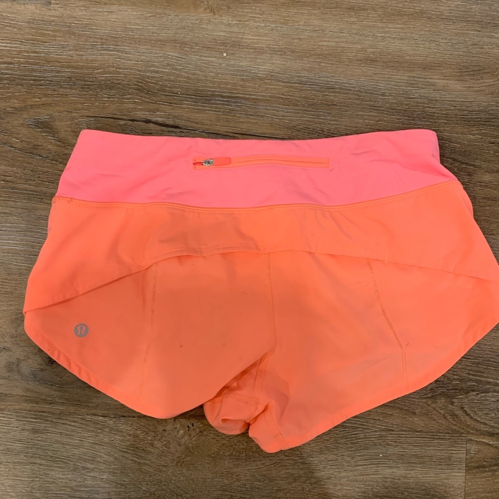 lululemon speed shorts